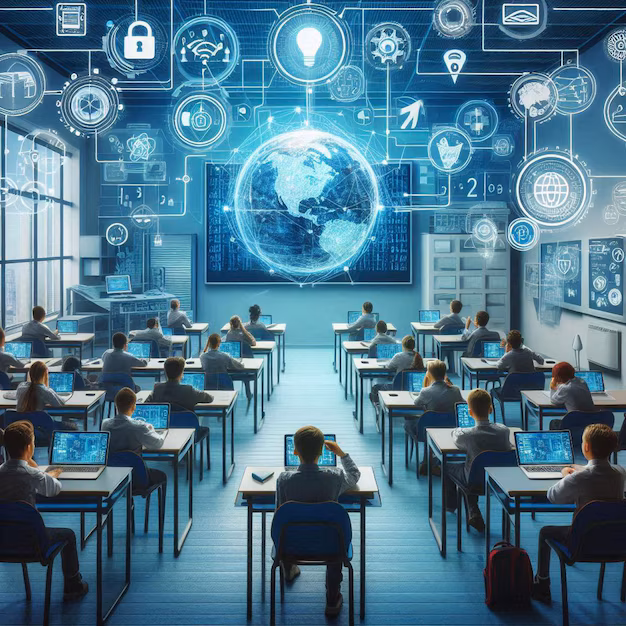 iot education smart connections futuristic classroom 1203138 167551